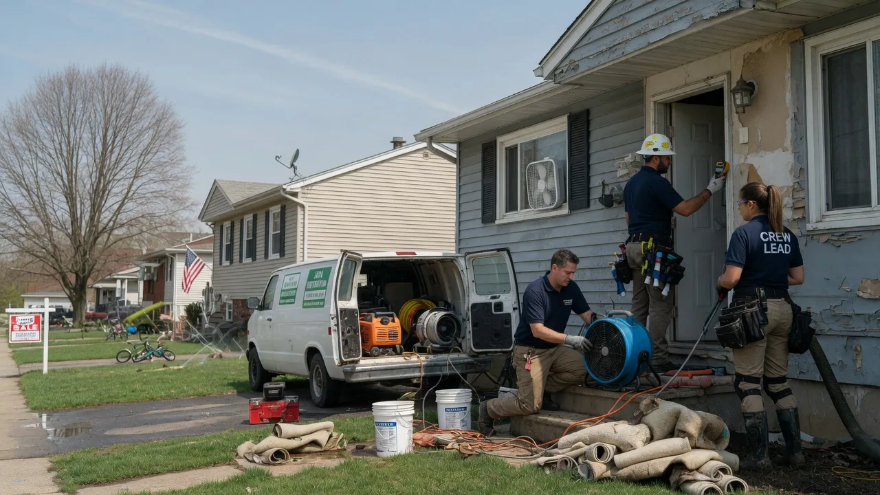 Flood Cleanup in San Diego, CA near me